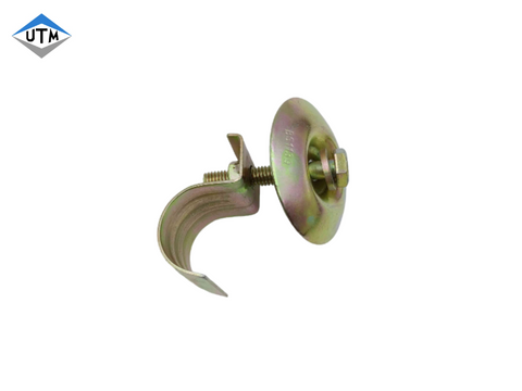 BS1139 Standard Pressed Round Or Square Type Limpet Clamp / Coupler for Scaffolding Plank