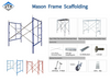 Mason Scaffold Frame H Frame Scaffolding