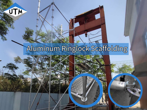 Adjustable Aluminum Ringlock Scaffolding AS1576