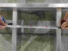 2-6m 25*75mm Scaffold Aluminium Single Straight Ladder