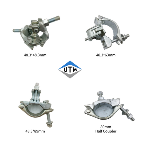 EN74 Standard Scaffolding Drop Forged American Type Double Coupler