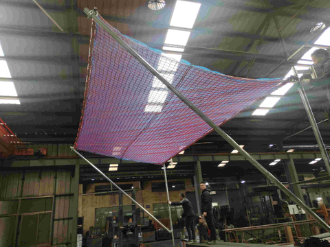 Combisafe Safety Net Fan For Edge Protection