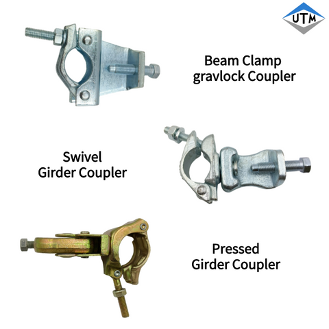 EN74 / BS1139 Scaffolding Beam Clamp Girder Coupler 