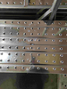 1-4m 240*45mm Galvanized Scaffolding Steel Plank