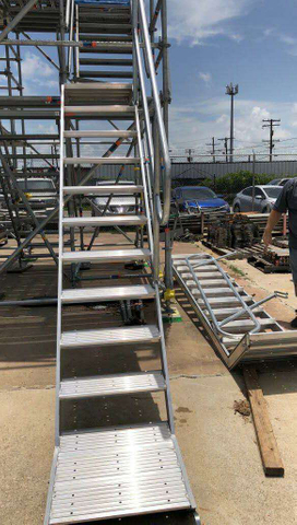 Z-Stairs Scaffolding Aluminium Staircase 