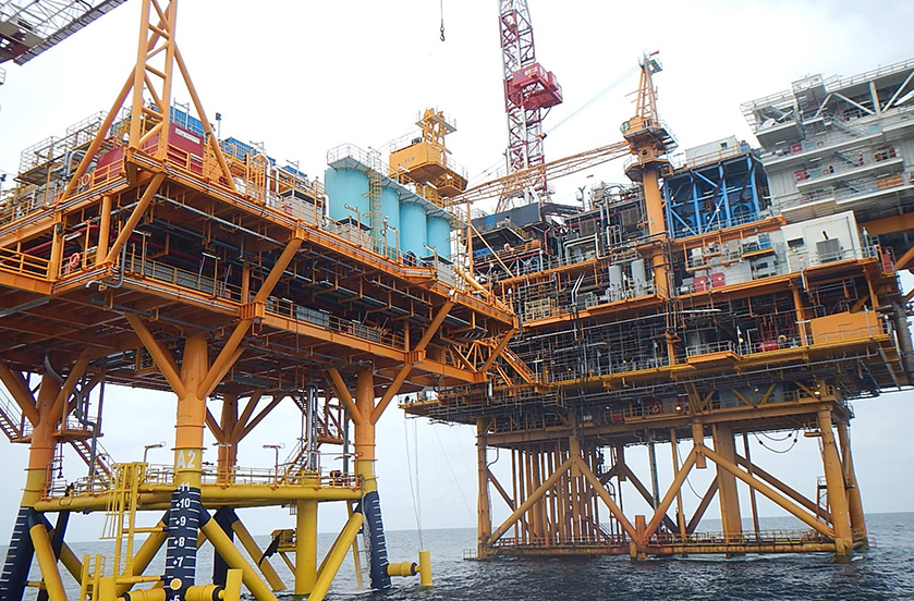 Oil Drilling Platform Scaffolding System