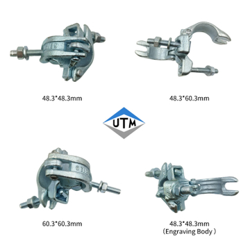 British Type BS1139 Forged Clamp Scaffolding Double Coupler