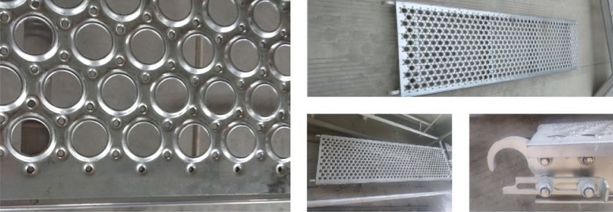4m aluminium plank