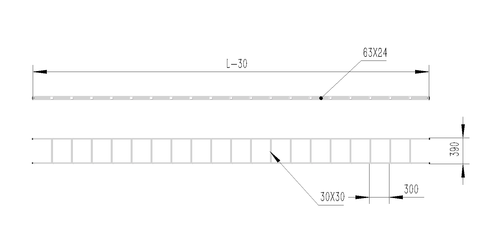 scaffold ladder sizes