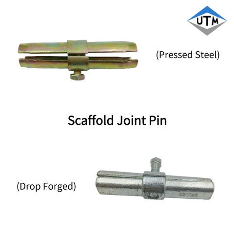 BS1139 / EN 74 Galvanized Pressed Or Forged Q235 Joint Pin Coupler