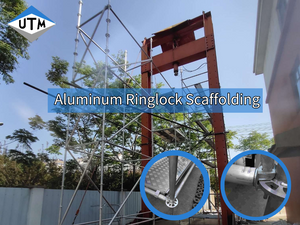 Adjustable Aluminum Ringlock Scaffolding AS1576