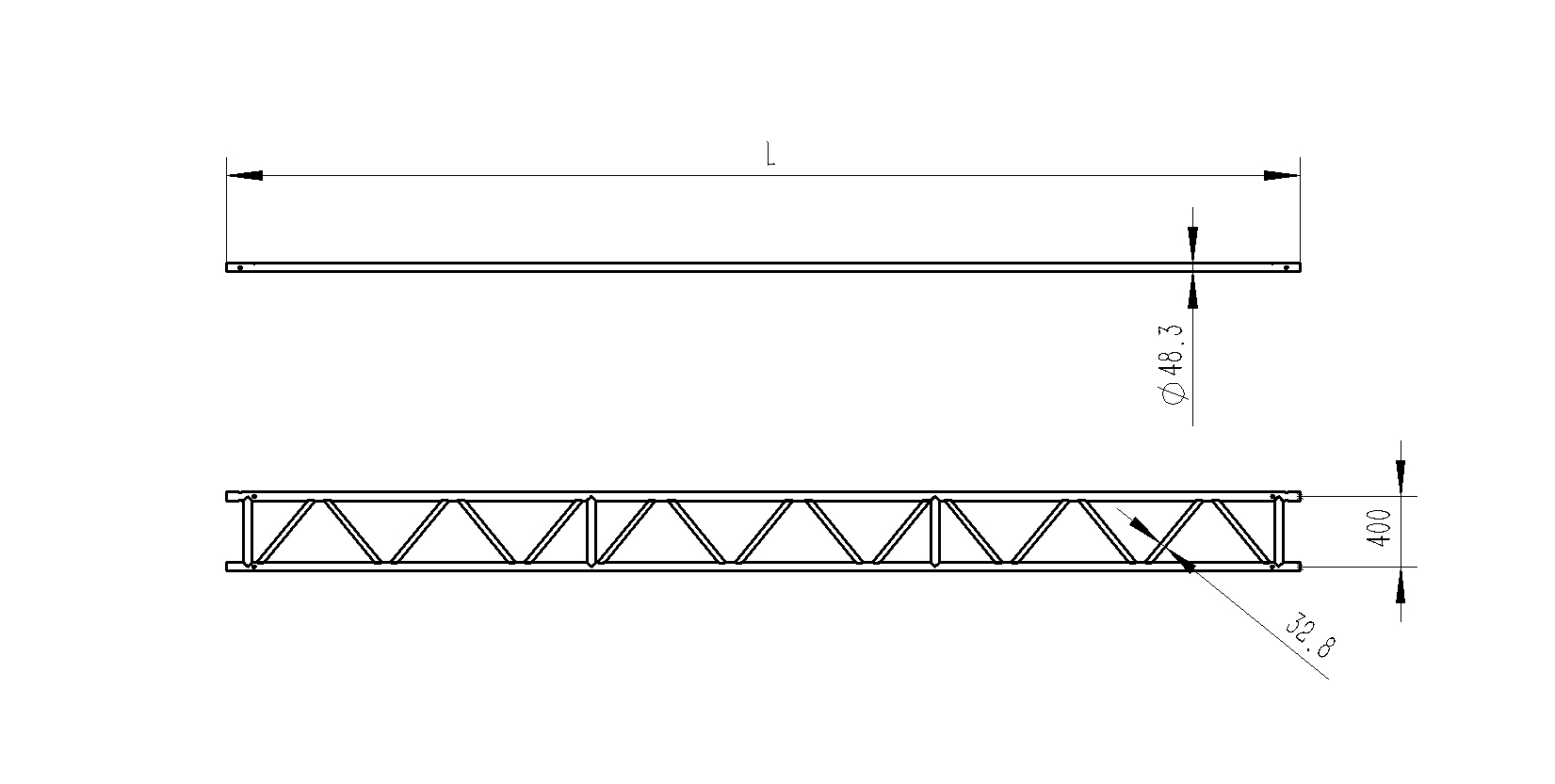 Alloy Beam sizes
