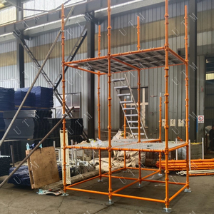 3.2mm 4.0mm Cuplock Scaffolding System with Galvanized Or Painted for Construction