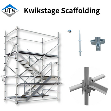Australian Construction Hot Dip Galvanized Painted Q235/Q355 Steel Kwikstage Scaffolding 