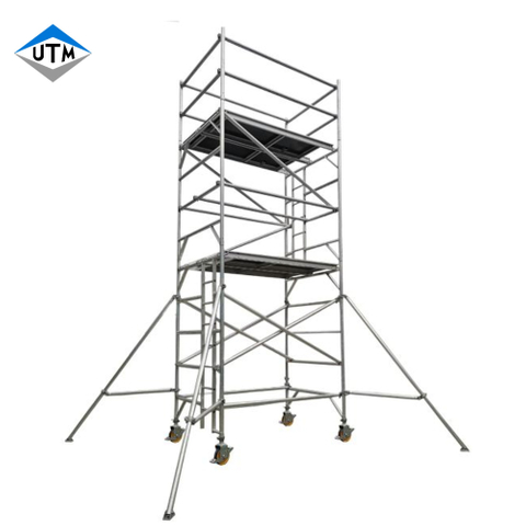 OEM Portable 3m-15m Scaffold Mobile Aluminum Scaffolding Tower with Caster