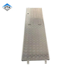 Safety Construction Aluminium Walk Boards Scaffolding Plank Trapdoor Platform With Ladder