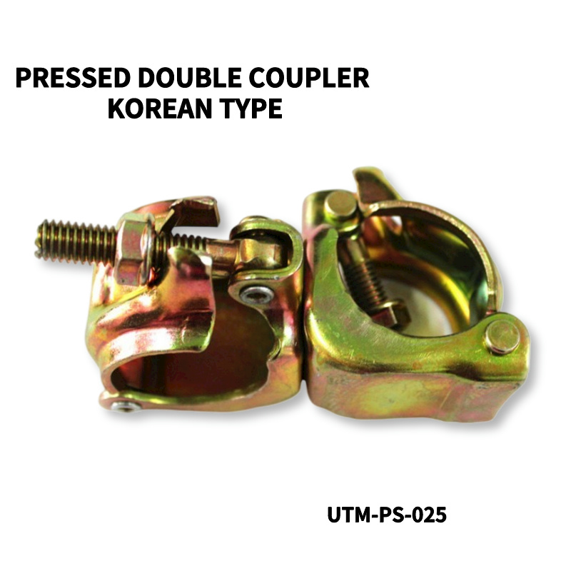 scaffolding Pressed Double Coupler Korean Type