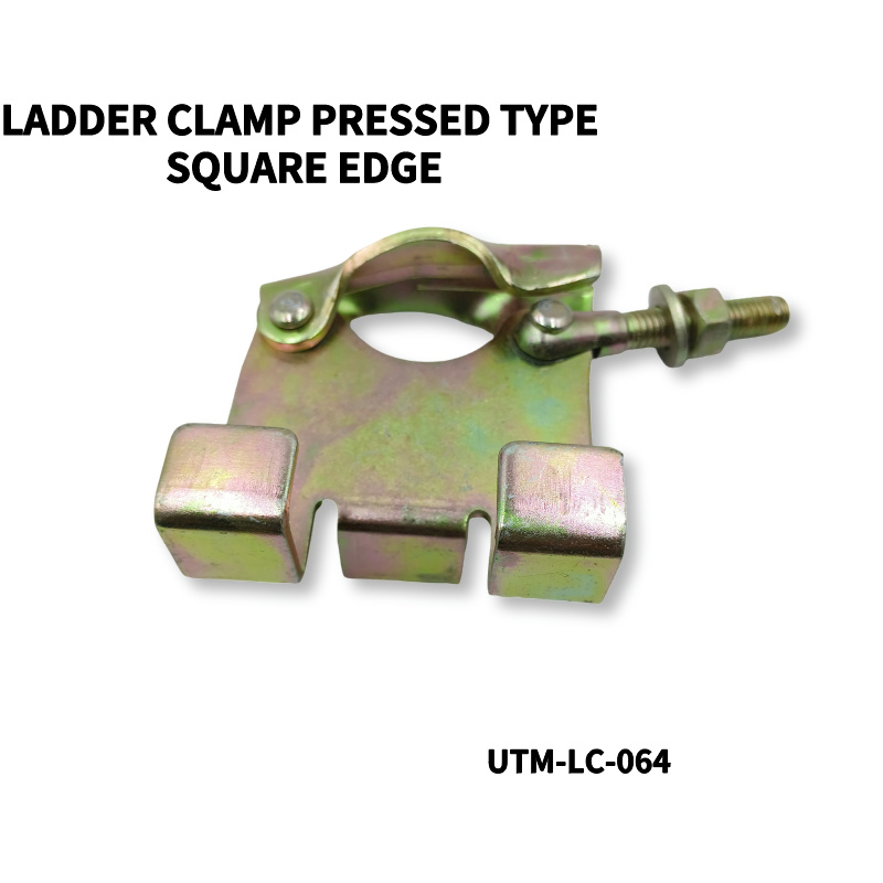 Steel Pressed Ladder Clamp Square Edge