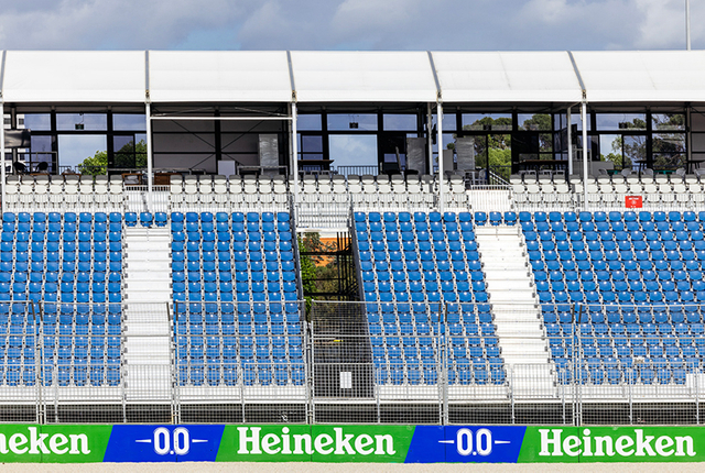 A race to seat F1 fans