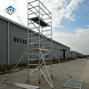 OEM Portable 3m-15m Scaffold Mobile Aluminum Scaffolding Tower with Caster