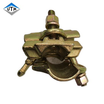 China Drop Forged 48.3mm Right Angle Clamp Italian Type Double Coupler