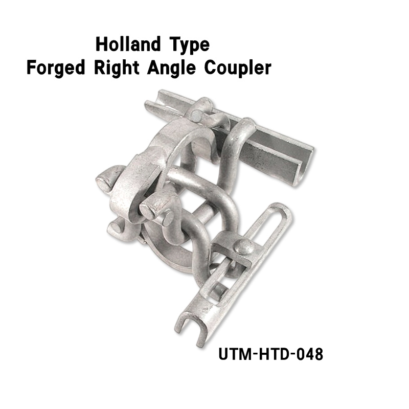 Holland Type Forged Right Angle Coupler