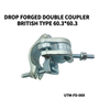 Steel Forged Double Coupler Scaffolding Clamp