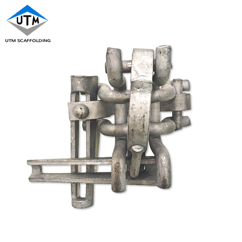 Wedge-Shaped Double Coupler Scaffolding Van Theil Type Double Right Angle Clamp