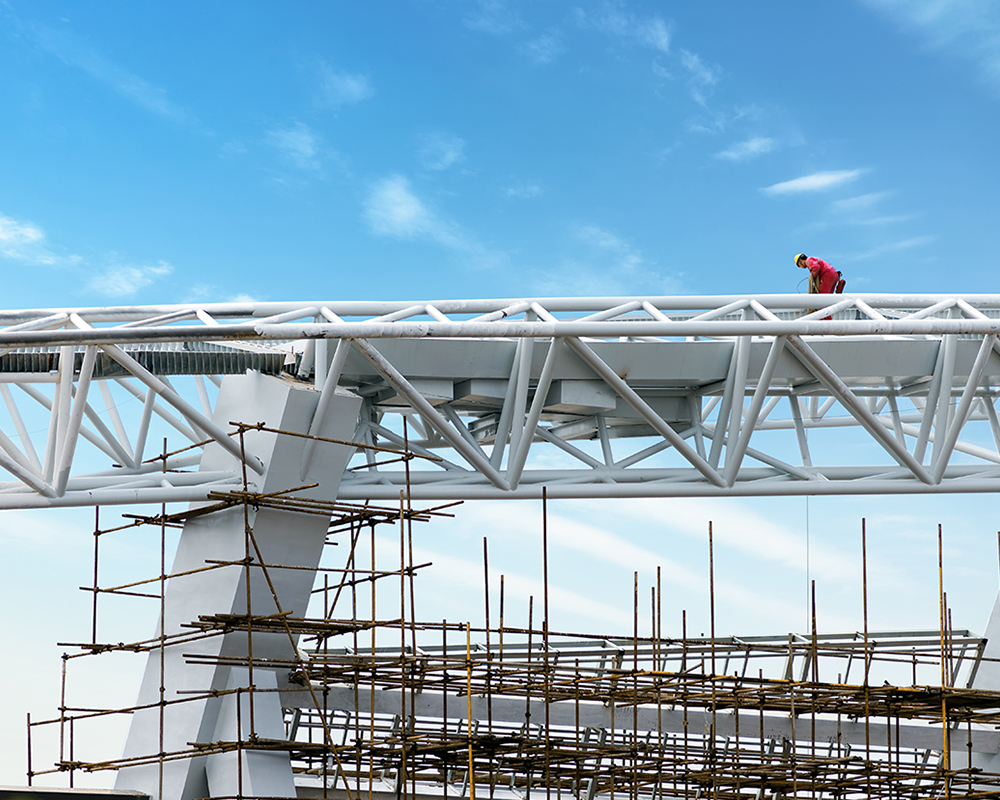  Scaffold for Large Building Construction