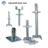 Hot DIP Galvanized Q235 Steel Scaffolding Base Jack U Head Hollow Jack