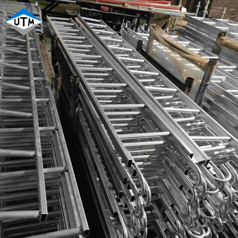 Q235 Galvanized Steel Scaffolding Vertical Ladder Hook Monkey Ladder for Construction