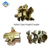 Italian Type Q235 Steel Forged Swivel Coupler 48.3mm
