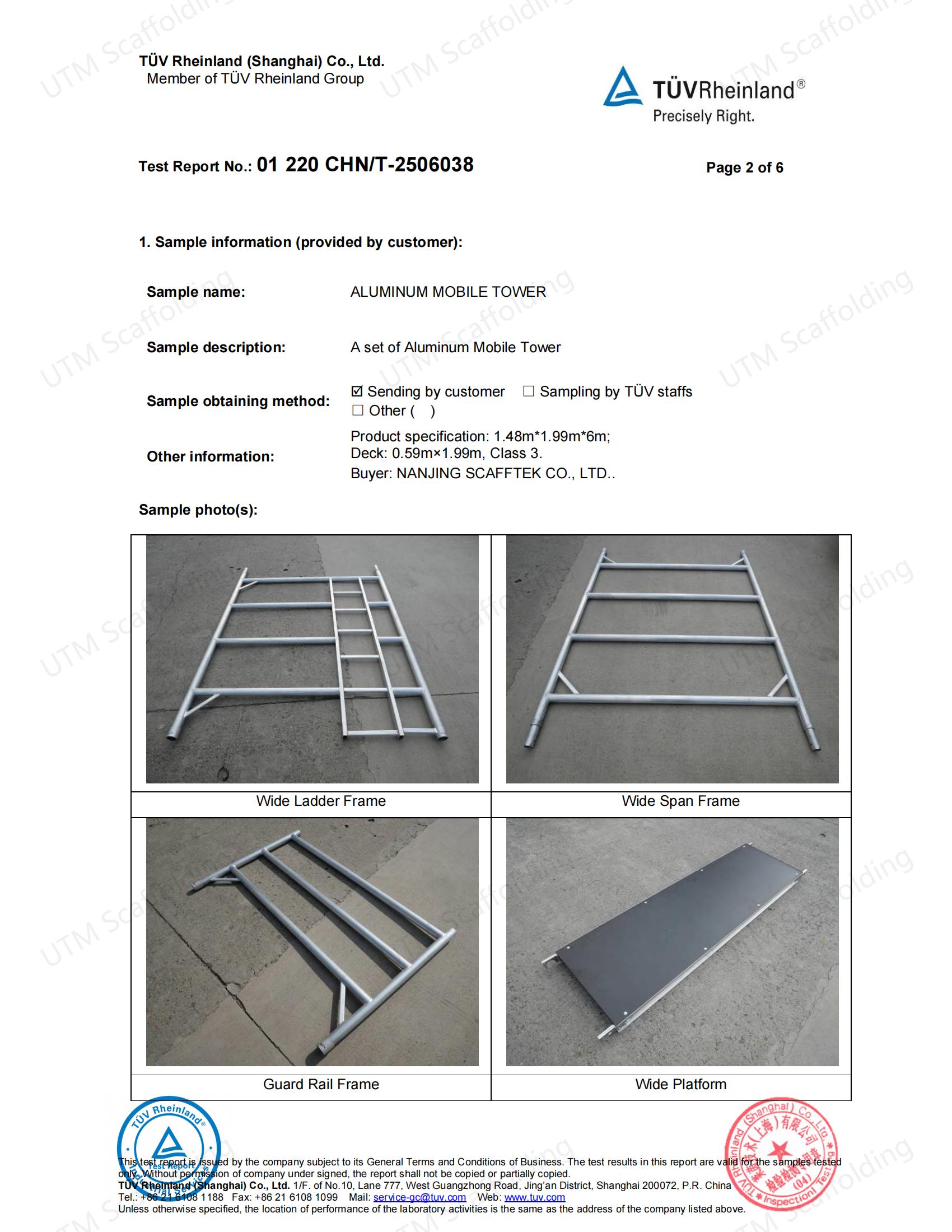 Aluminum mobile tower_01