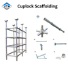 Construction Heavy Duty Galvanized Cuplock Scaffolding System Scaffold