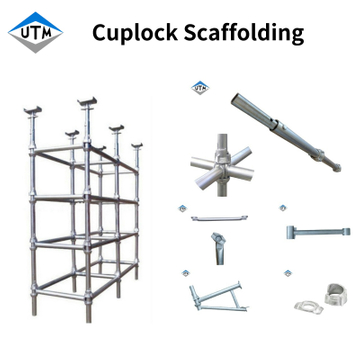 Construction Heavy Duty Galvanized Cuplock Scaffolding System Scaffold