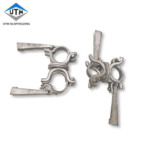 UTM Scaffolding Swivel Pipe Rod Couplers Van Theil Type Wedge Clamps 