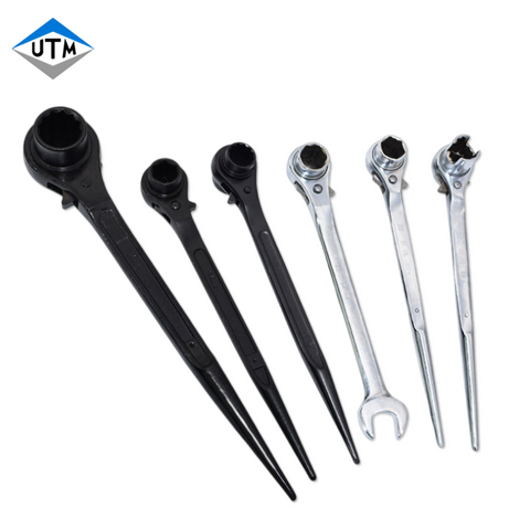 Wholesale Custom Size Adjustable Torque Ratchet Wrench Scaffolding Spanner