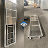 Safety Construction Aluminium Walk Boards Scaffolding Plank Trapdoor Platform With Ladder