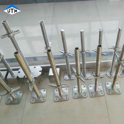 300/400/600mm Adjustable Scaffolding Screw Base Jack