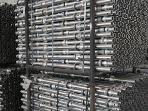 48.3mm Cuplock Type Scaffolding System Part 0.5m 1m 2m 3m Cuplock Scaffolding Standard Parts