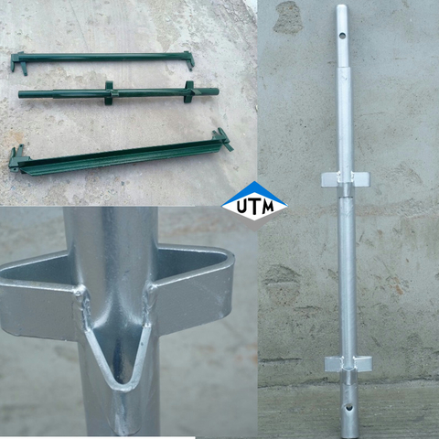 0.5m, 1.0m, 1.5m, 2.0m, 2.5m, 3.0m AS/NZS 1576 Galvanized Kwikstage Scaffolding Standard