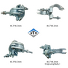 Galvanized Drop Forged Steel Quick Scaffolding Fixed Clamp