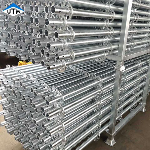 Construction Layher Scaffolding Hot DIP Galvanized Ringlock Scaffolding