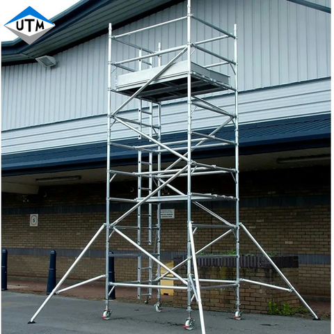 China Supplier Aluminium Scaffolding Tower Aluminium Mobile Scaffold for Construction Repair