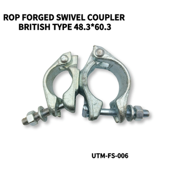 Construction Material EN74 Forged Scaffold Pipe Clamp Swivel Coupler