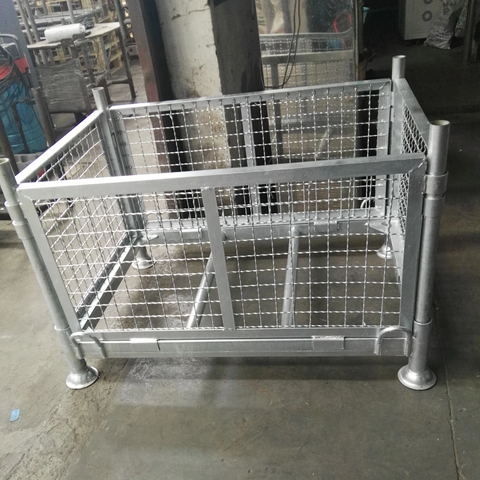 Custom Storage Zinc Galvanized Steel Metal Stacking Scaffold Stillages