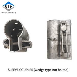 En74 Standard Scaffolding Hot Galvanized Wedge Type Sleeve Couplers Clamp for America, Canada, Netherlands