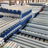China Wholesale Q235 Q345 Steel Pipe Round Galvanized Pipe 6m Scaffolding Steel Tube
