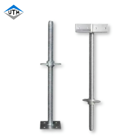 Wholesale Scaffold Hollow Adjustable U Head Screw Base Jack Scaffolding Shoring