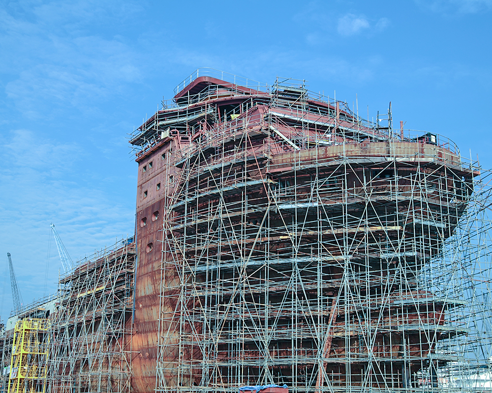 Scaffolding for Shipbuilding